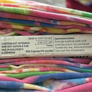 Colorful Fabric Bundle